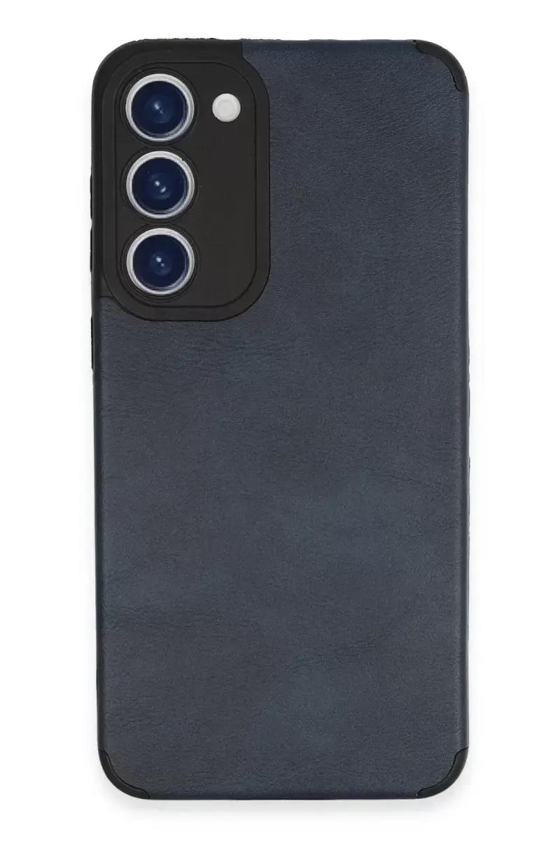 Newface Samsung Galaxy S23 Plus Kılıf Loop Deri Silikon - Lacivert