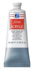 Fine Akrilik Boya 60ml N:393 Red Vermilion
