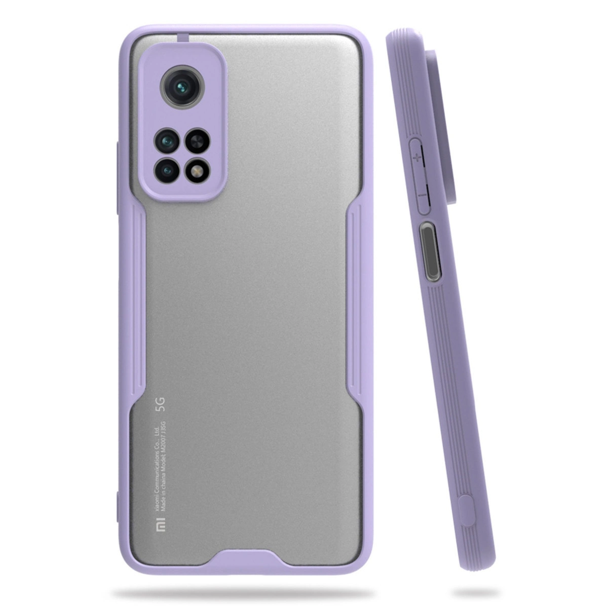 Xiaomi Mi 10t Pro Kılıf Platin Silikon - Lila