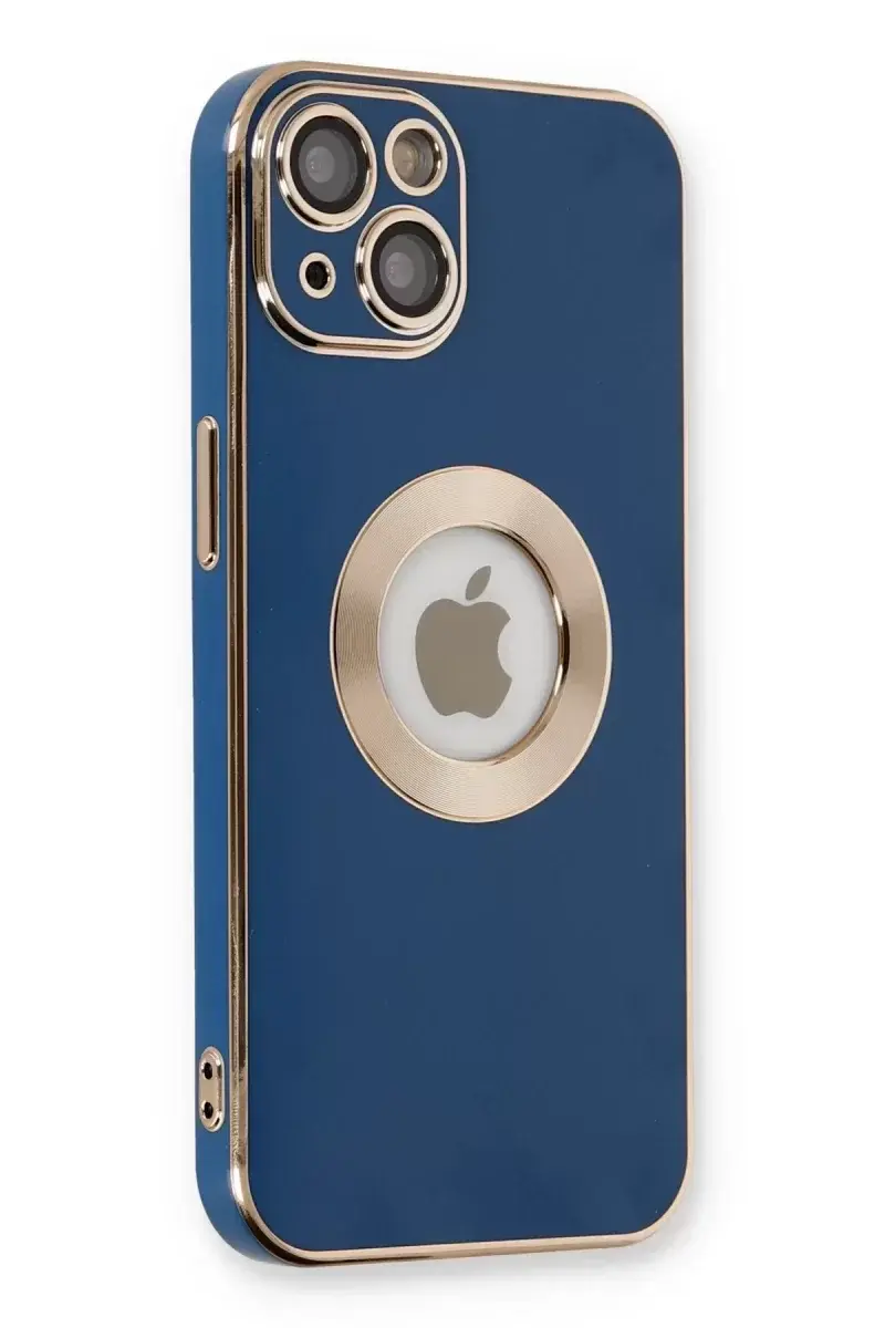 Newface İphone 14 Plus Kılıf Store Silikon - Mavi