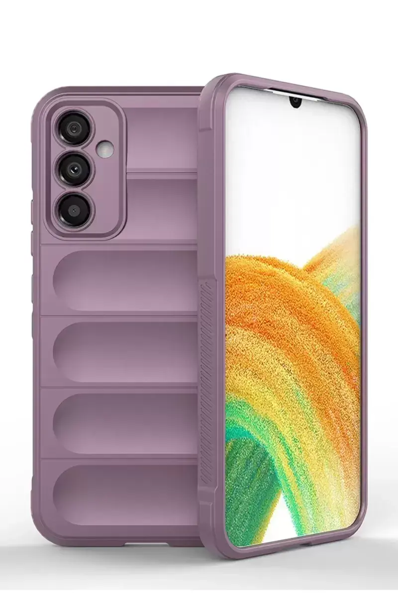 Newface Samsung Galaxy M14 5g Kılıf Optimum Silikon - Mor