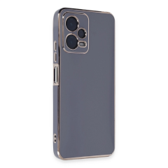 Xiaomi Poco X5 5g Kılıf Volet Silikon - Mavi