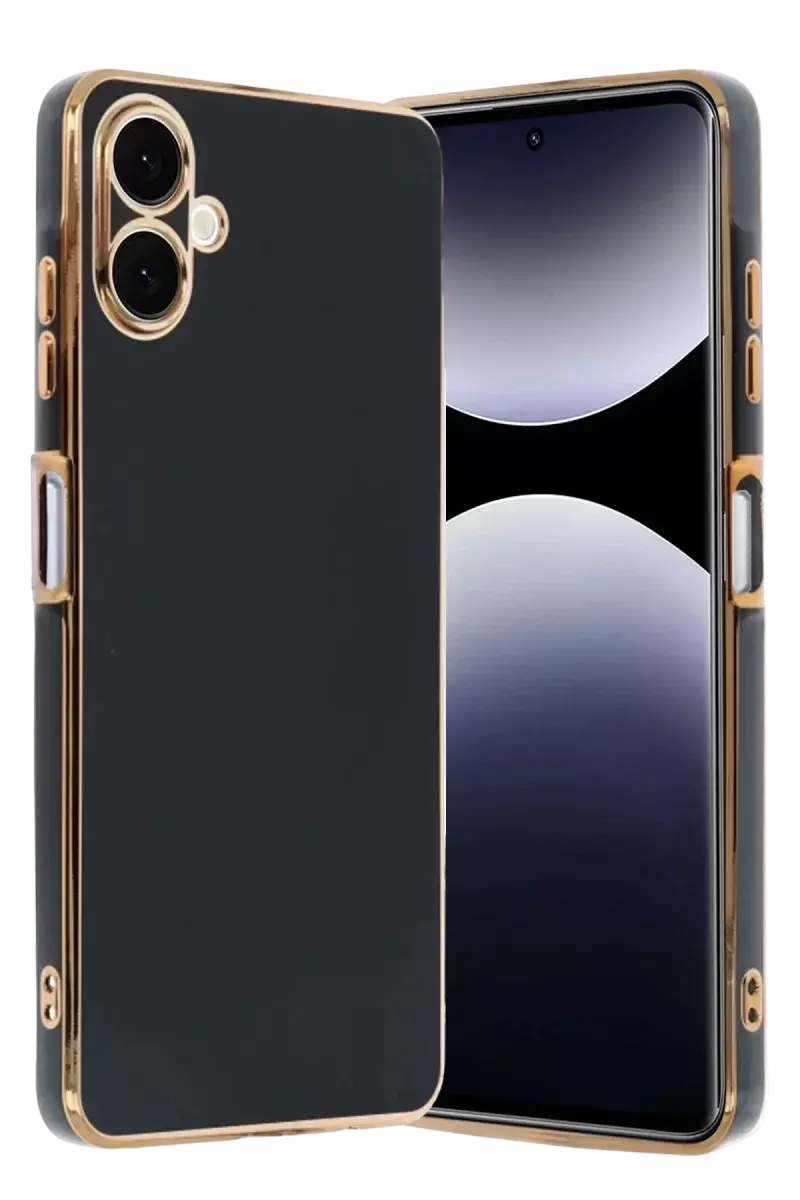 Newface Samsung Galaxy A07 4g Volet Silikon - Siyah