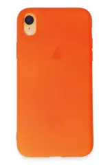 Newface İphone Xr Kılıf First Silikon - Parlak Turuncu