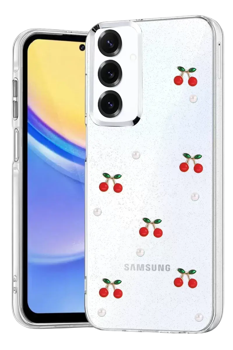 Newface Samsung Galaxy A54 5g Fiyonk Desenli Kapak - Desen 9