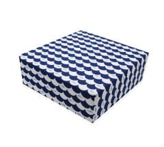 Babyjem Sandalye Yükseltici Minder Balık Desen - Indigo
