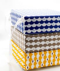 Babyjem Sandalye Yükseltici Minder Balık Desen - Indigo
