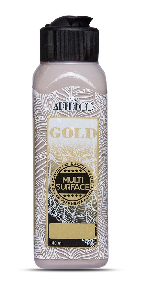 Gold Multi Surface Saten Akrilik Boya - 140ml - 266 Vizon