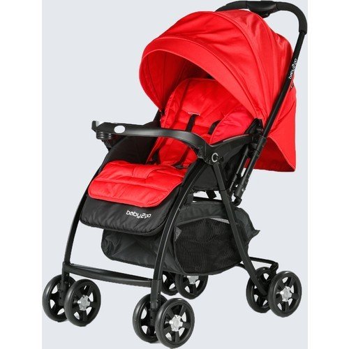 Baby2go 6021 Soft Çift Yönlü Bebek Arabası - Kırmızı