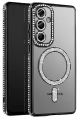 Joko Samsung Galaxy S26 Joke Simli Magneticsafe Kılıf - Siyah