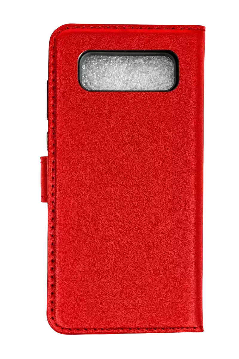 Newface Samsung Galaxy Note 8 Kılıf Trend S Plus Kapaklı Kılıf - Kırmızı