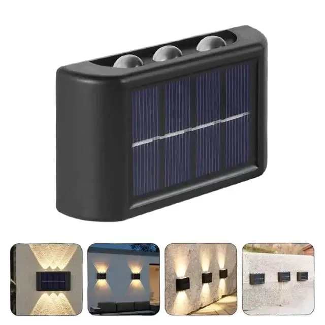 Powermaster Solar Aplik Duvar Lambası 4'lü Set
