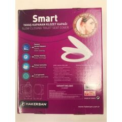 Klozet Kapağı Hakersan Smart Yavaş Kapanan YuvarlakTip