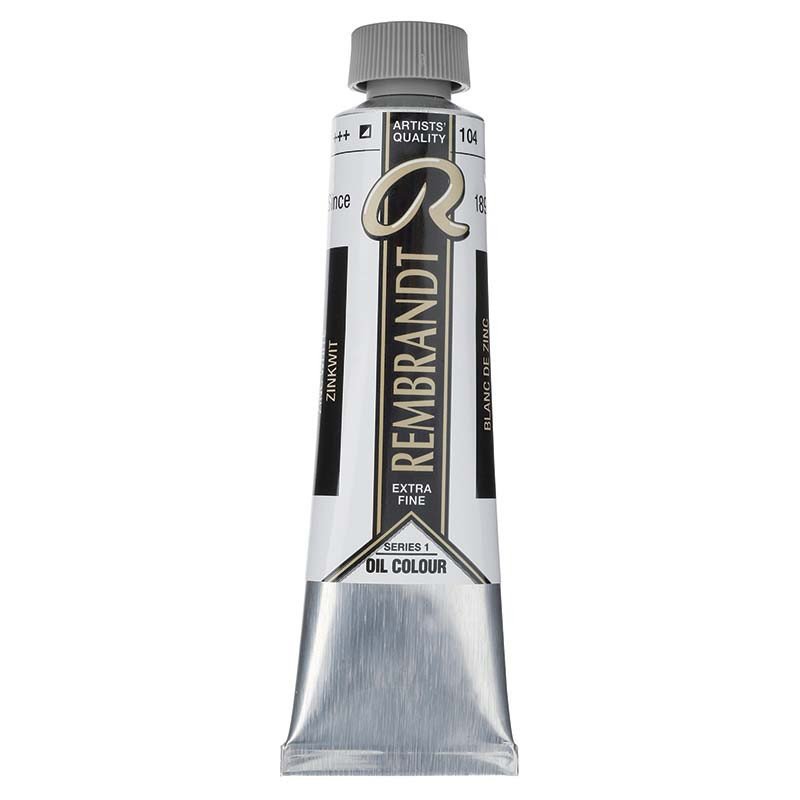 Rembrandt Yağlıboya - 40ml - Zinc White - S1 - N.104