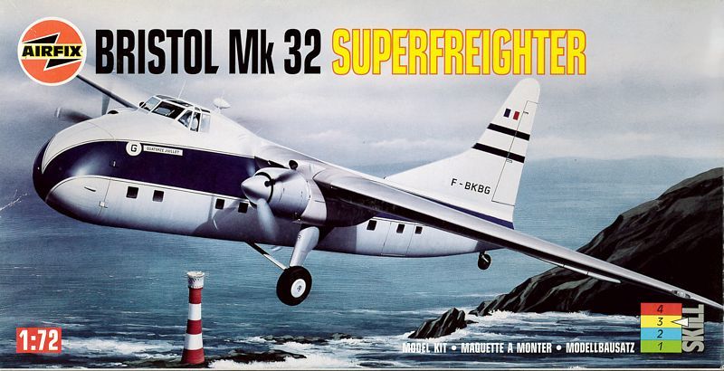 Bristol Mk 32 Superfreighter Model Uçak 1:72 N:05002