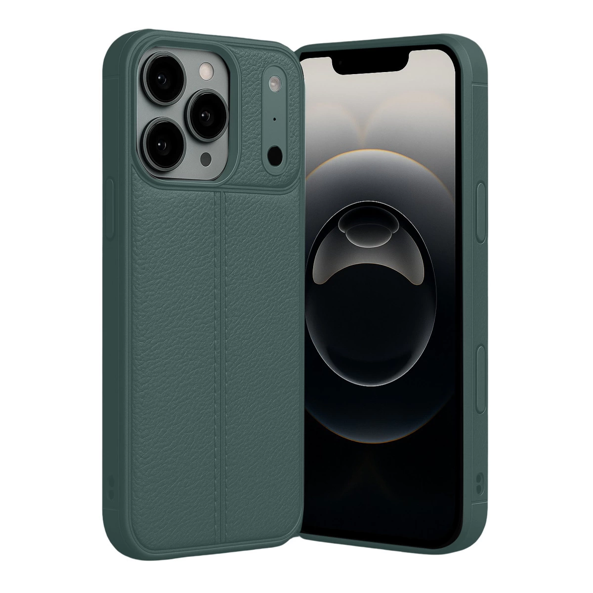 İphone 17 Pro Max Auto Focus Kapak - Koyu Yeşil