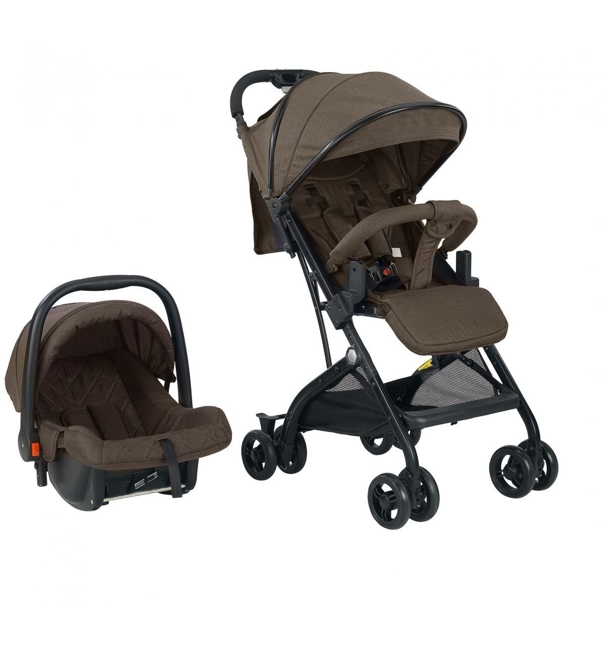 Baby2go 2031 Heets Travel Sistem Bebek Arabası - Kahverengi