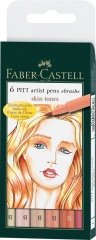 Pitt Artist Pens Brush 6 Renk, Skin Tones