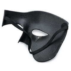 Antik Eskitme Gümüş Erkek Yarım Maske - Phantom Parti  Balo Maskesi