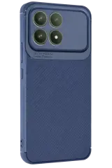 Newface Xiaomi Poco F8 Pro Auto Focus Karbon Kapak - Lacivert