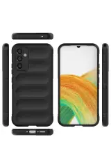 Newface Samsung Galaxy M34 5g Kılıf Optimum Silikon - Siyah