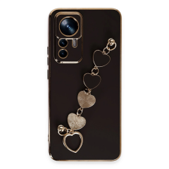 Xiaomi Mi 12t Pro Kılıf Esila Silikon - Siyah