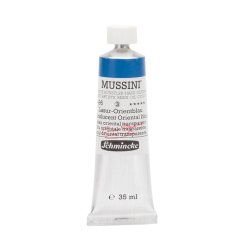 Mussini Yağlı Boya 35ml. Seri 3 N:496 Translucent Oriental Blue