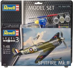 Spitfire MK.II Boyalı Set - 1:48 - 63959