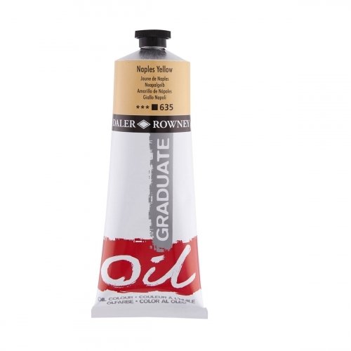 Graduate Yağlı Boya - Naples Yellow - 200ml - N.635
