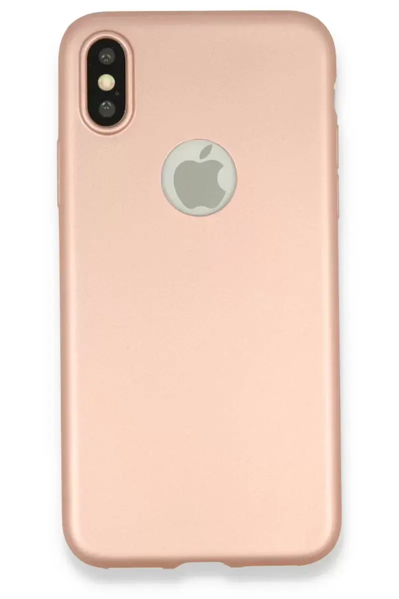 Newface İphone X Kılıf First Silikon - Rose Gold