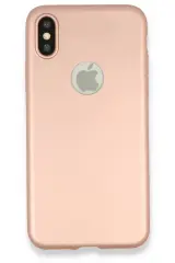 Newface İphone X Kılıf First Silikon - Rose Gold