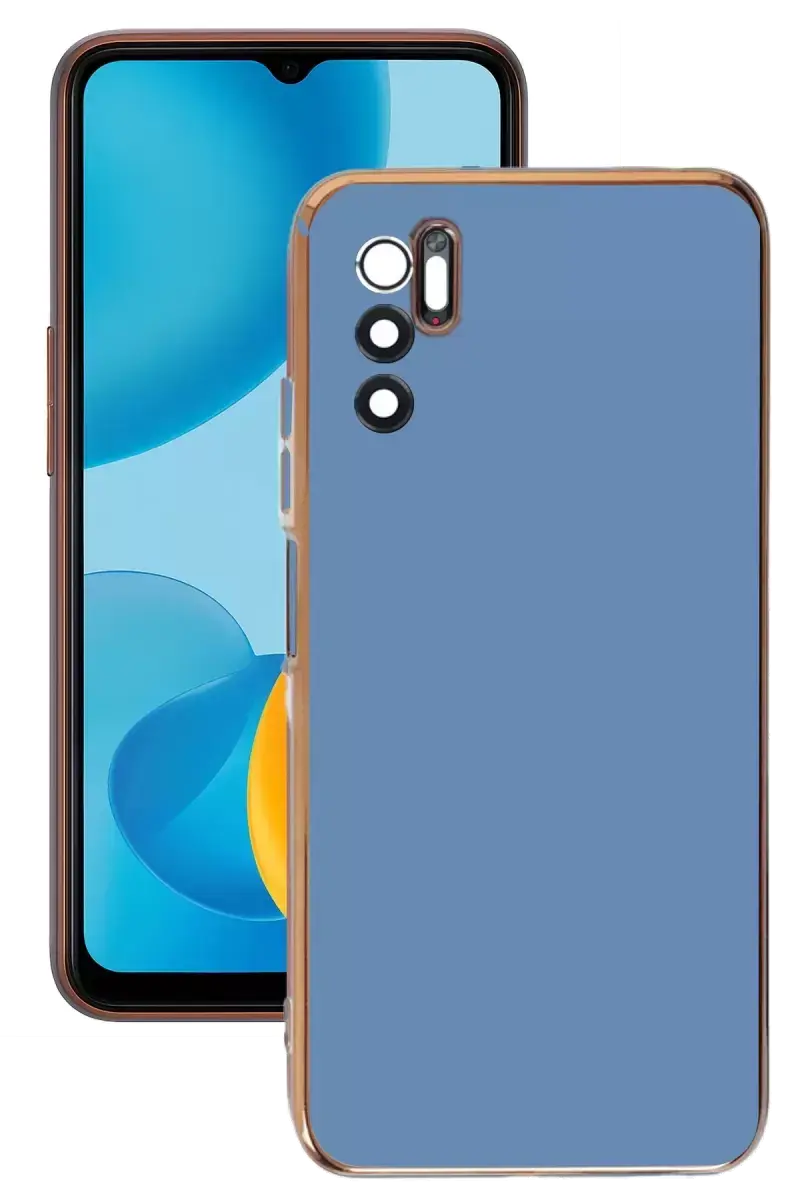 Newface Xiaomi Redmi Note 11 Se Kılıf Volet Silikon - Mavi