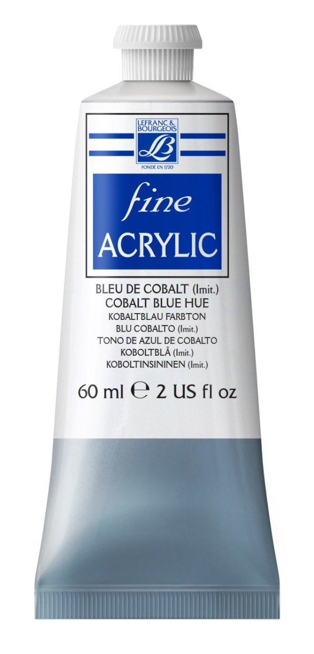 Fine Akrilik Boya 60ml N:030 Cobalt Blue Hue