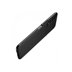 Vivo Y11s Kılıf Auto Focus Karbon Kapak - Lacivert