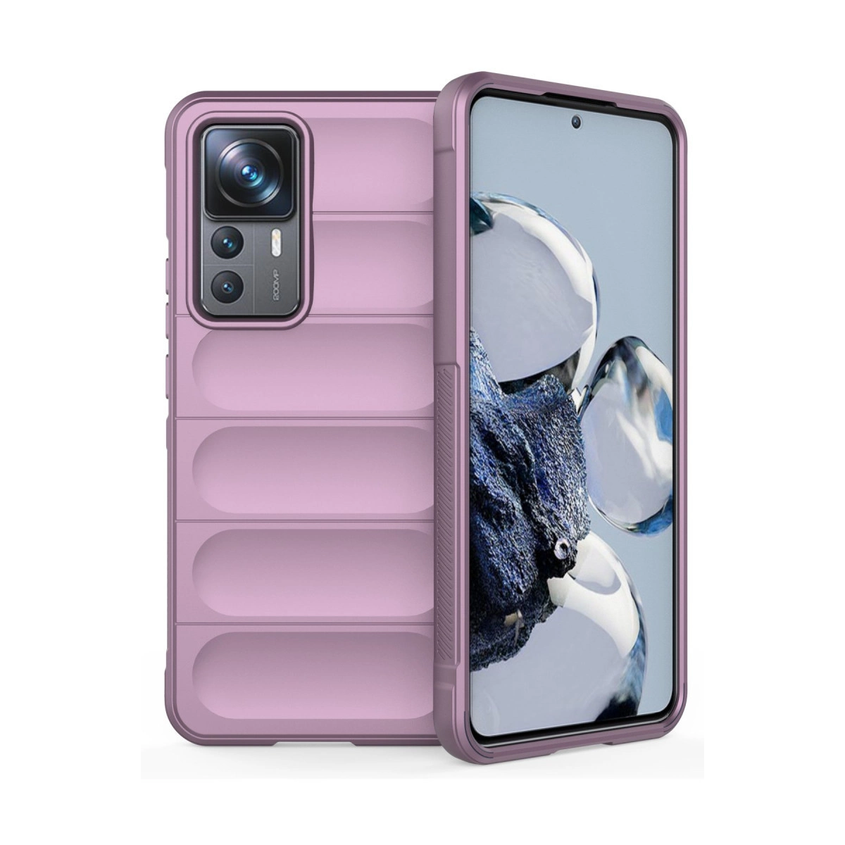 Xiaomi Mi 12t Pro Kılıf Optimum Silikon - Mor