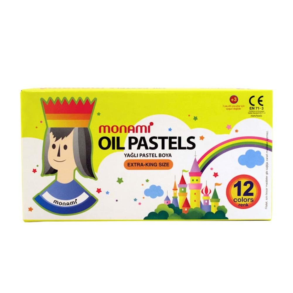 Pastel Boya Seti 12 Renk