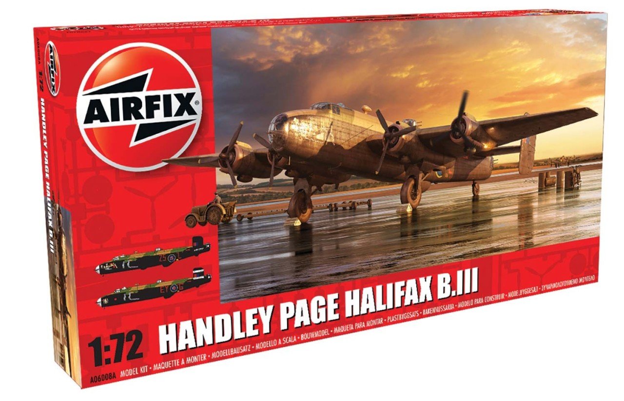 Model Uçak 1:72 Handley Page Halifax B.III N:06008A