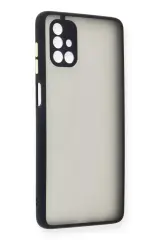 Newface Samsung Galaxy M51 Kılıf Montreal Silikon Kapak - Lacivert