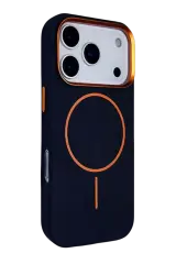 Joko Apple İphone 17 Pro Max Luno Deri Magsafe Kapak - Mavi