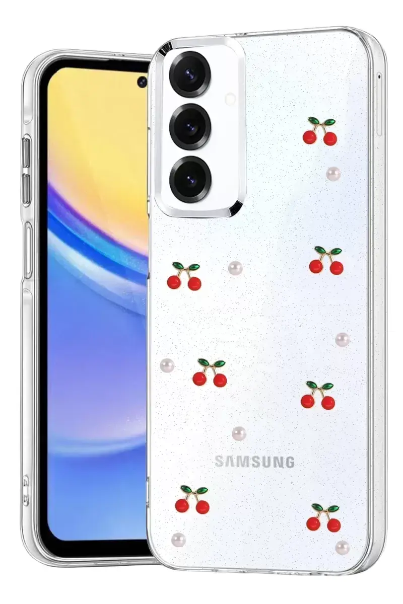 Newface Samsung Galaxy A37 5g Fiyonk Desenli Kapak - Desen 9