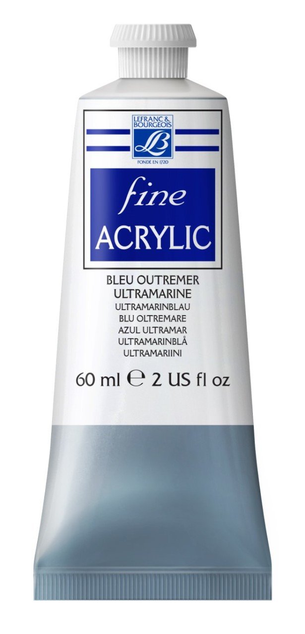 Fine Akrilik Boya 60ml N:043 Ultramarine