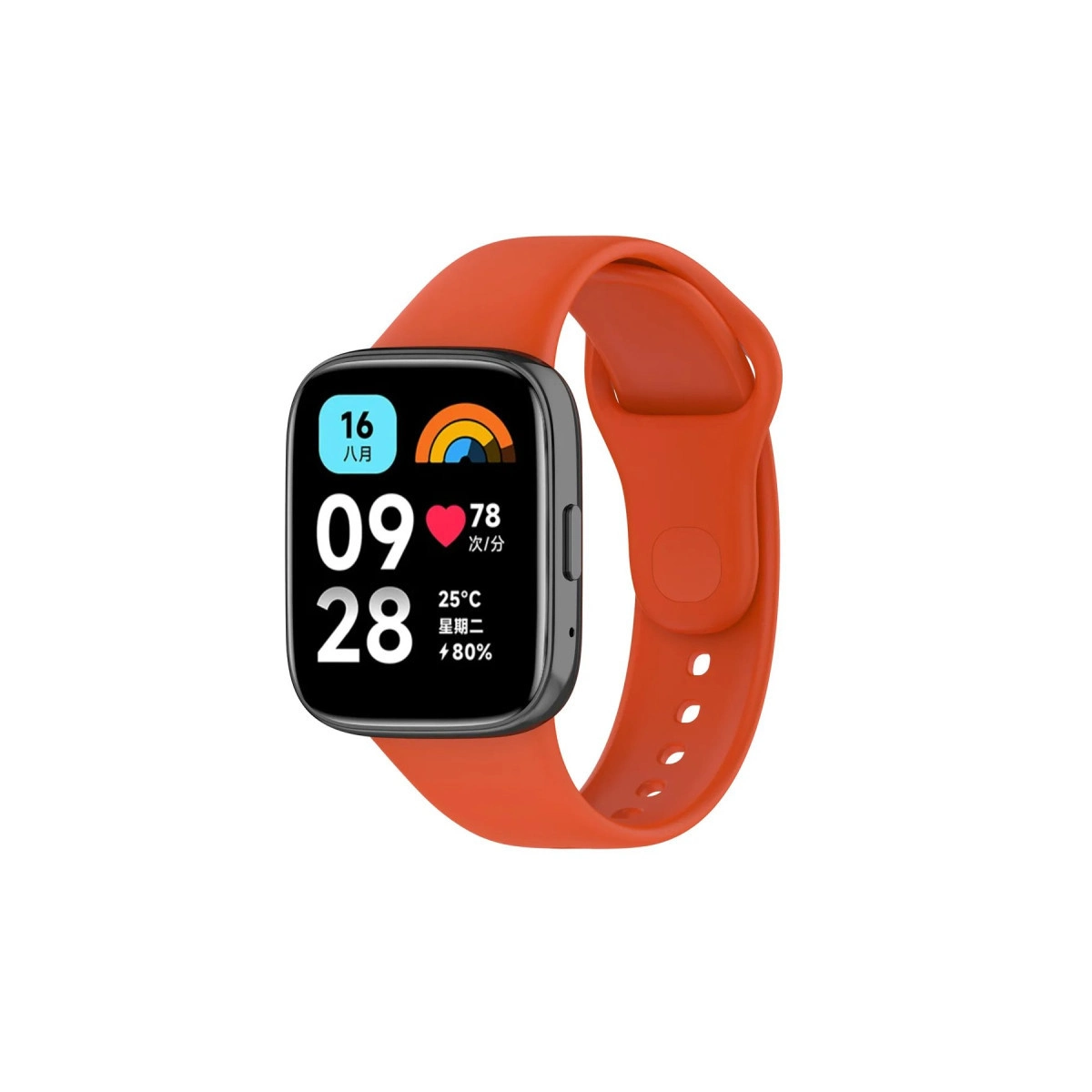 Xiaomi Redmi Watch 3 Active Klasik Kordon - Turuncu