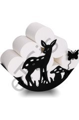 Tuvalet WC Kağıtlığı - Ceylan Motifli