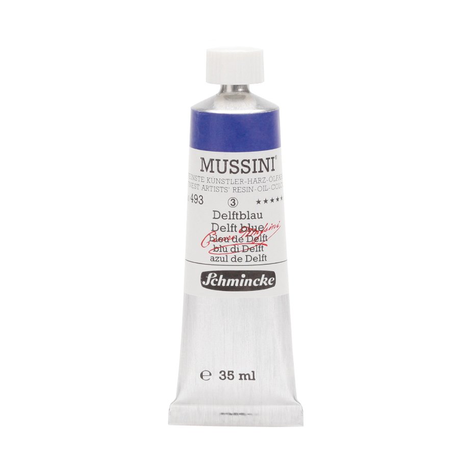 Mussini Yağlı Boya 35ml. Seri 3 N:493 Delft Blue