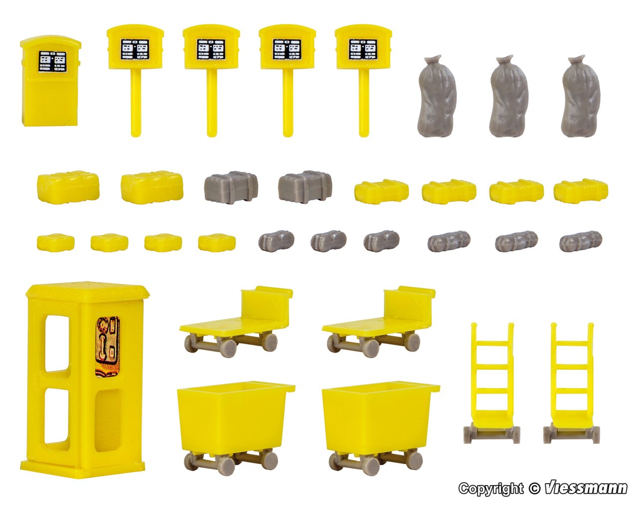 Maket Posta Ekipmanları - 1/87 - 45131