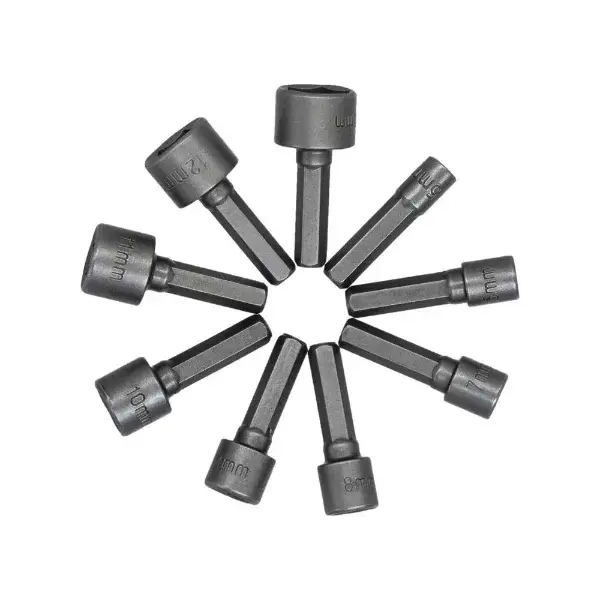 9 Parça Manyetik Somun Adaptörü