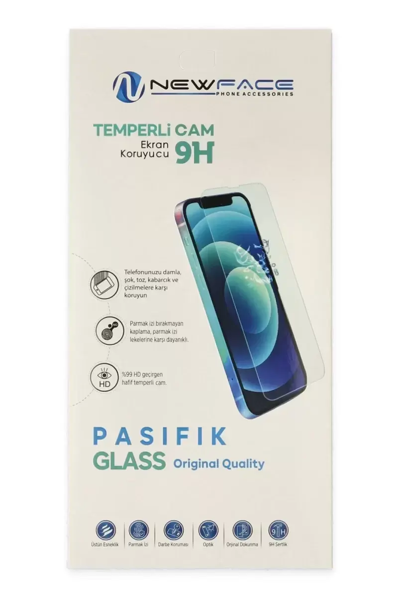 Newface Apple İphone 16 Pro Pasifik Cam Ekran Koruyucu