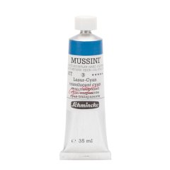 Mussini Yağlı Boya 35ml. Seri 3 N:477 Translucent Cyan