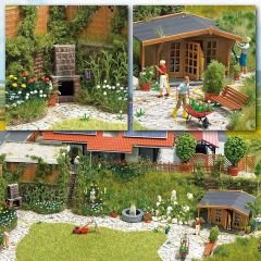 Maket Çiçeklik Alan Seti - 1/87 - 1226