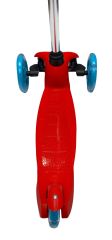 Jusso Led Işıklı Yükseklik Ayarlı 3 Tekerli Scooter - Kırmızı